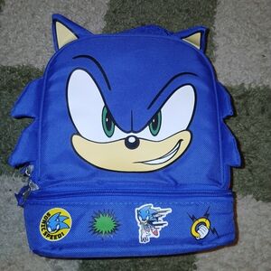 Blue Sonic the Hedgehog Kids Lunchbox